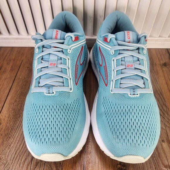 Brooks Ariel GTS 21 Blue Athletic Shoes - Picture 8 of 9